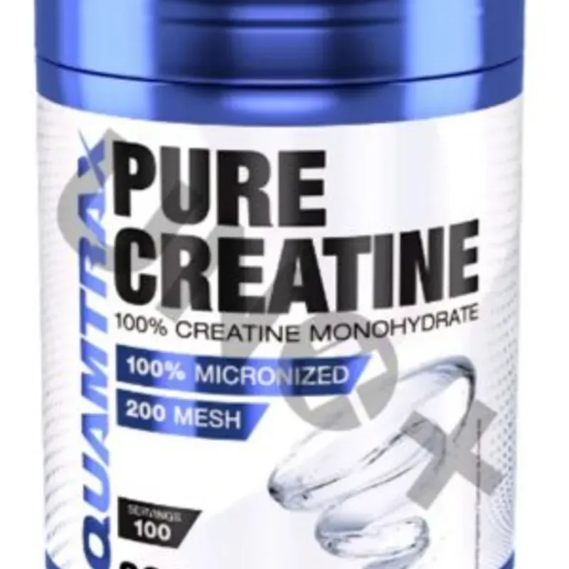 Creatina Monohidratada y Micronizada.