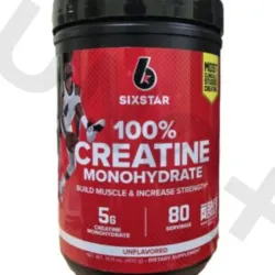 Creatina Sixtar 80 servicio.