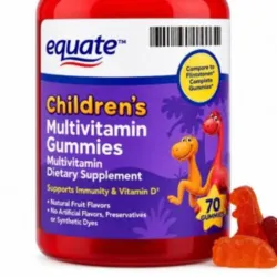 Multivitaminas Equate 70 gummies