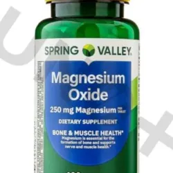 Óxido de magnesio.