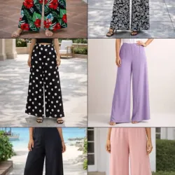 Pantalonetas Palazzo. Colección Marcé Chic.