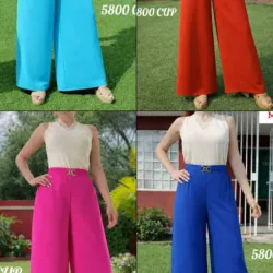 Pantalonetas Palazzo. Colección Marcé Chic.