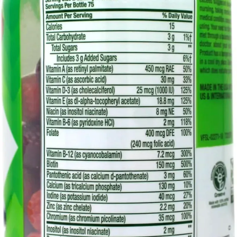 Vitafuison women. Multivitamina de mujer