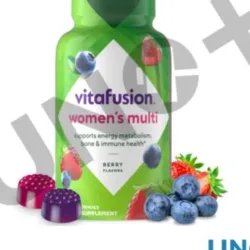 Vitafusion Multivitaminas para mujer.