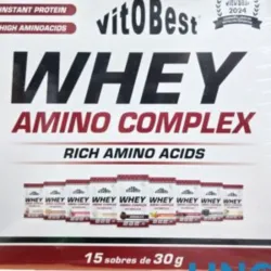 Whey amino Complex. 1 servicio. Diferentes sabores, preguntar disponibles.