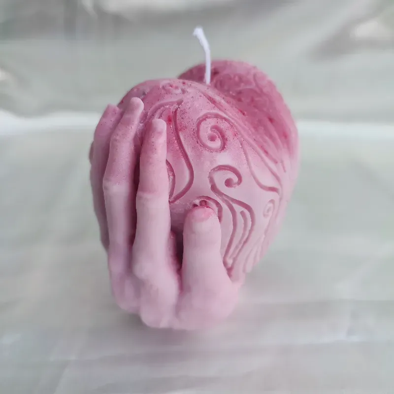 Abrazos de amor de cera