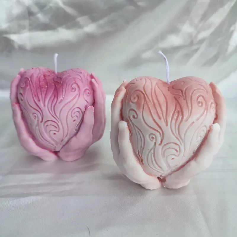 Abrazos de amor de cera