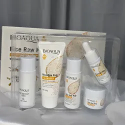 Set de Bioaqua Rice Raw Pulp (extracto de pulpa de arroz)