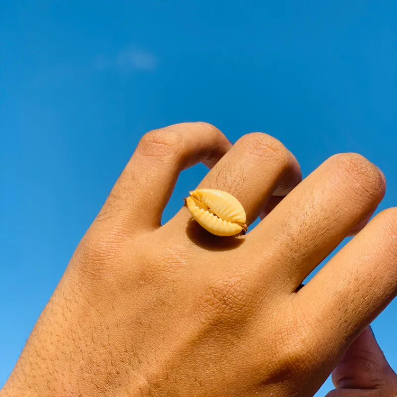 Anillo Caracol Dorado