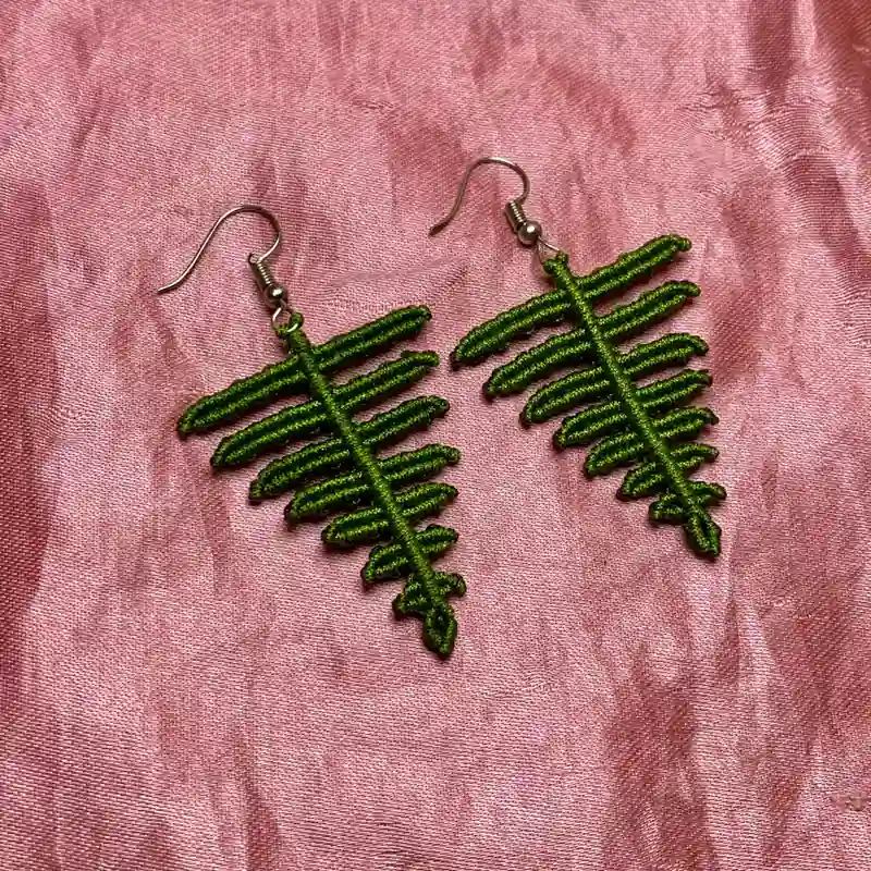 Aretes Helechos🌿