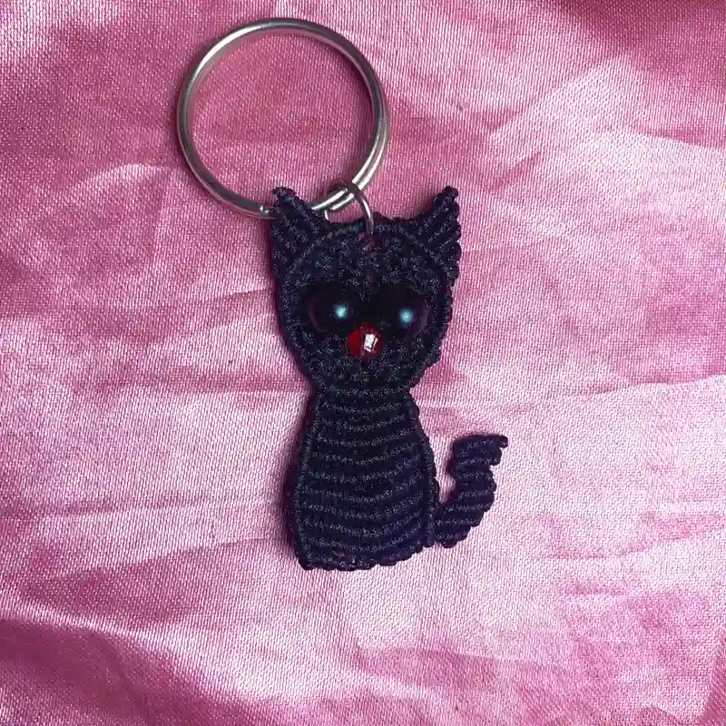 Llavero Gatito 🐈‍⬛ 