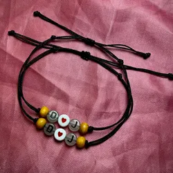 Pulseras en Pareja con letras❤️❤️