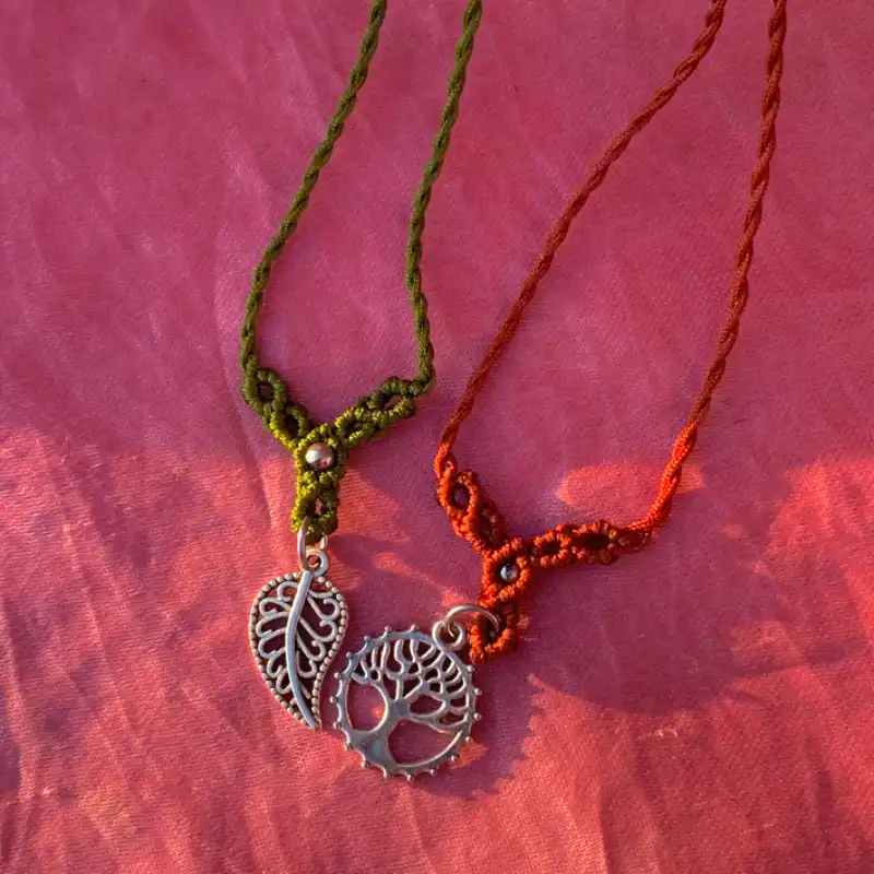 Set de collares🌳🍃