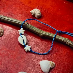 Tobillera con concha sencilla🐚