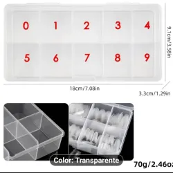Caja para uñas vacía