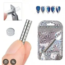 Imán para medir largo de las uñas