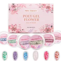 Poly gel con naturaleza muerta