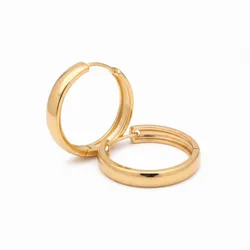 Argollas grandes sencillas