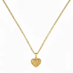 Cadena con dije de corazón