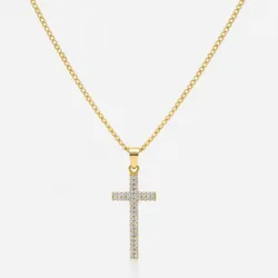 Cadena con dije de crucifijo