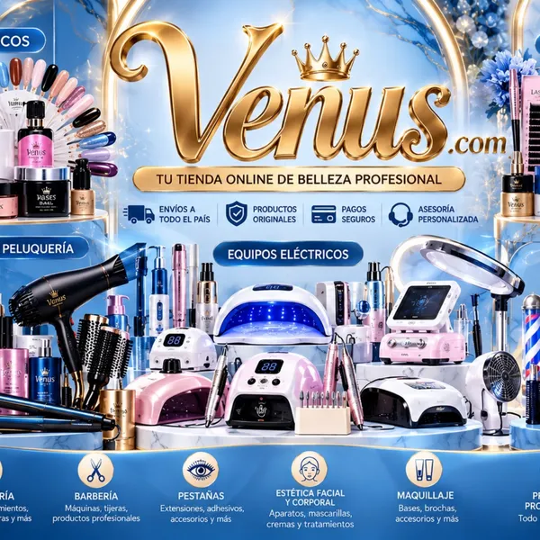 Somos una tienda especializada en productos de belleza para tu salón y cuidado personal.
Estamos ubicados en Placetas, Villa Clara