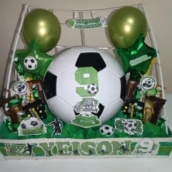 Bandeja temática de fútbol 