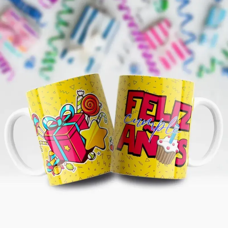 Taza recta personalizadas 