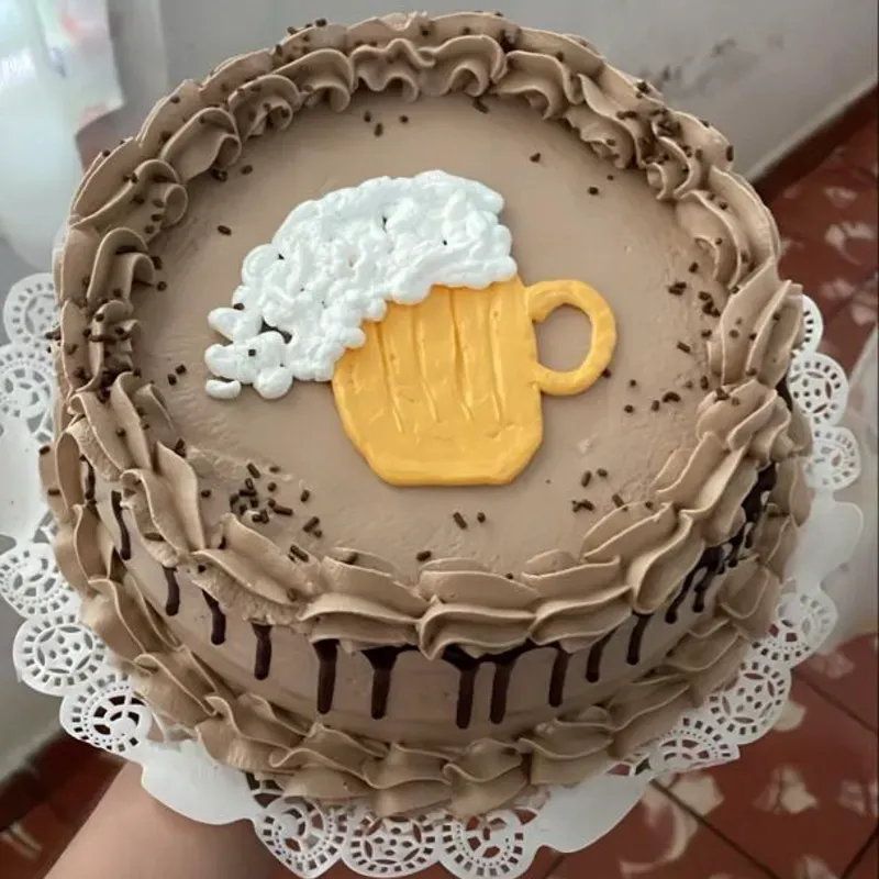 Panetela de leche condensada+chocolate 