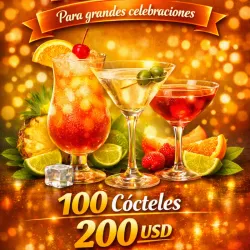 Paquete de Coctelería # 3