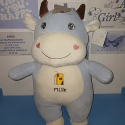 Peluche de Vaca Azul