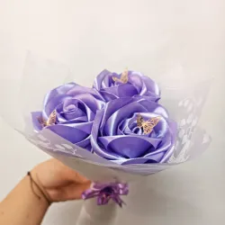 Trío de Rosas Eternas 