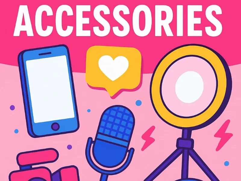 Accesorios para Creadores de Contenido