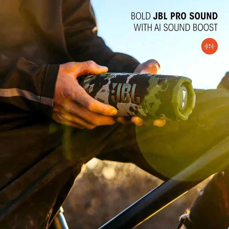 Bocina JBL Flip 7 Bluetooth 25W Resistente al Agua y Caídas 