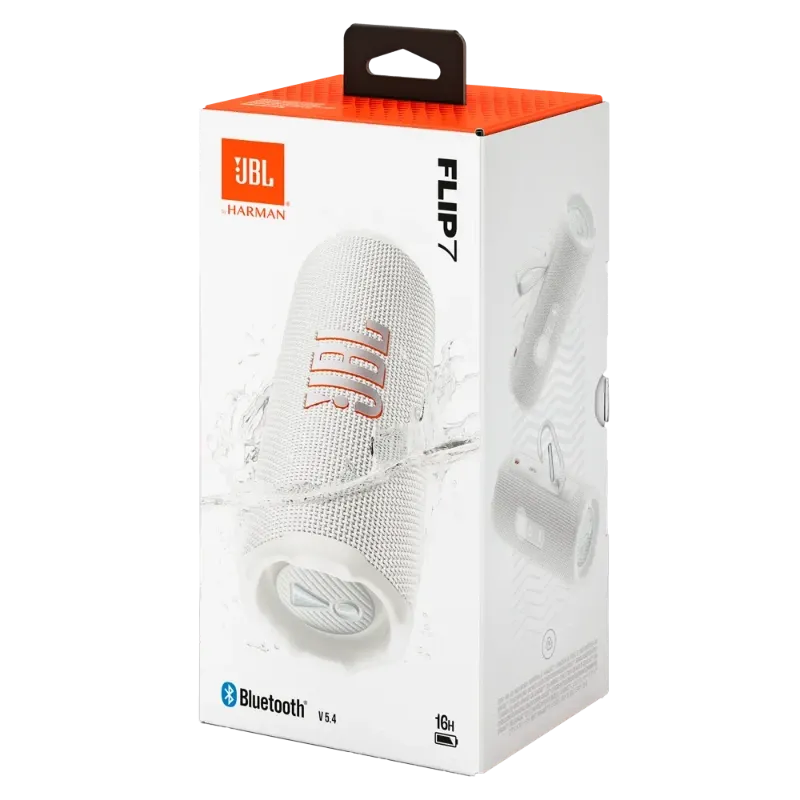 Bocina JBL Flip 7 Bluetooth 25W Resistente al Agua y Caídas 