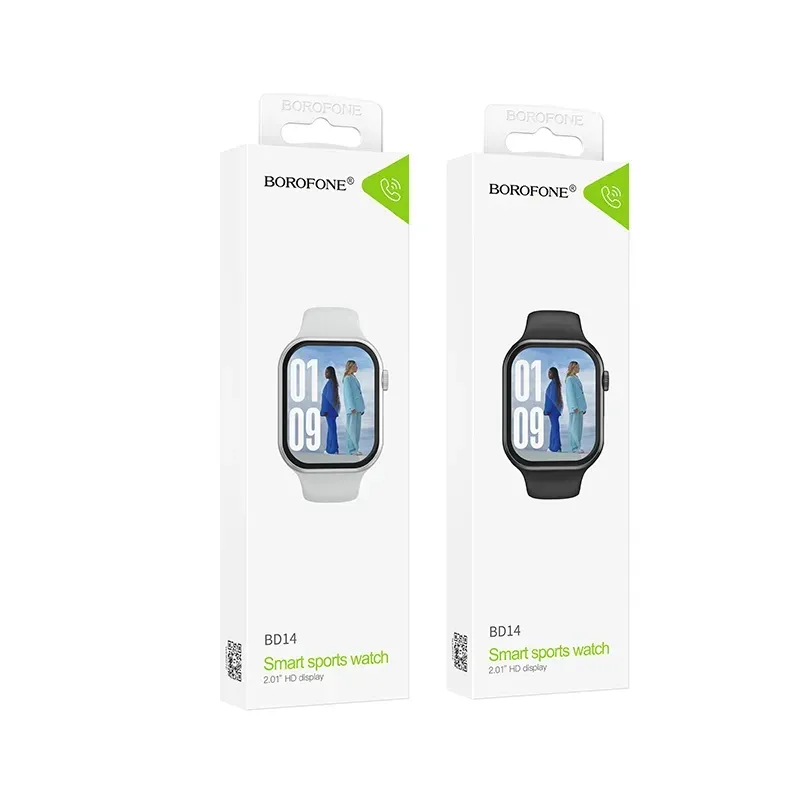 BOROFONE BD14 – Smartwatch Deportivo 2.01″ con Función de Llamadas 