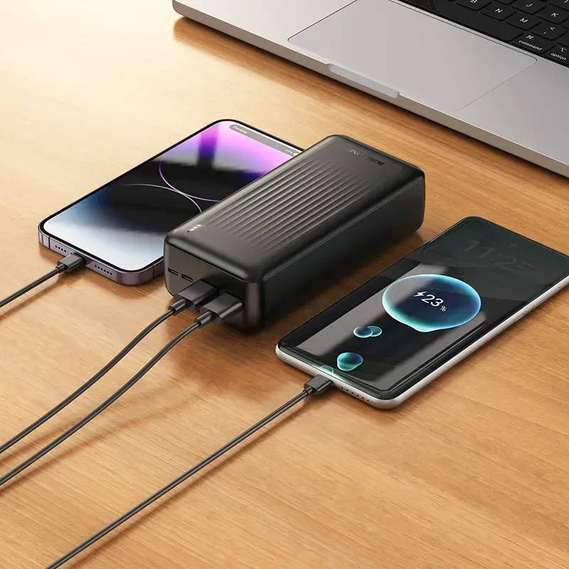 BOROFONE BJ78B – Power Bank 30000mAh con Doble Salida USB 