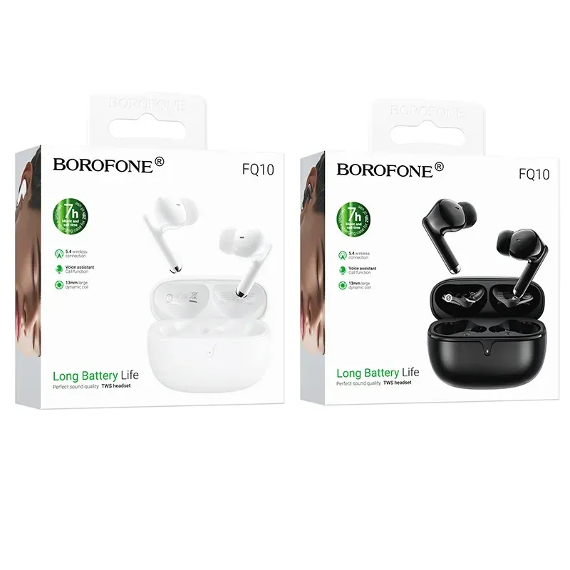 BOROFONE FQ10 Joyful – Auriculares Inalámbricos TWS con Bluetooth 5.4 