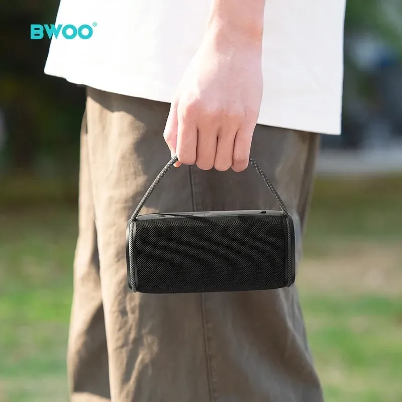 BWOO – Altavoz Bluetooth Dual Bass Portátil con Subwoofer BW‑890