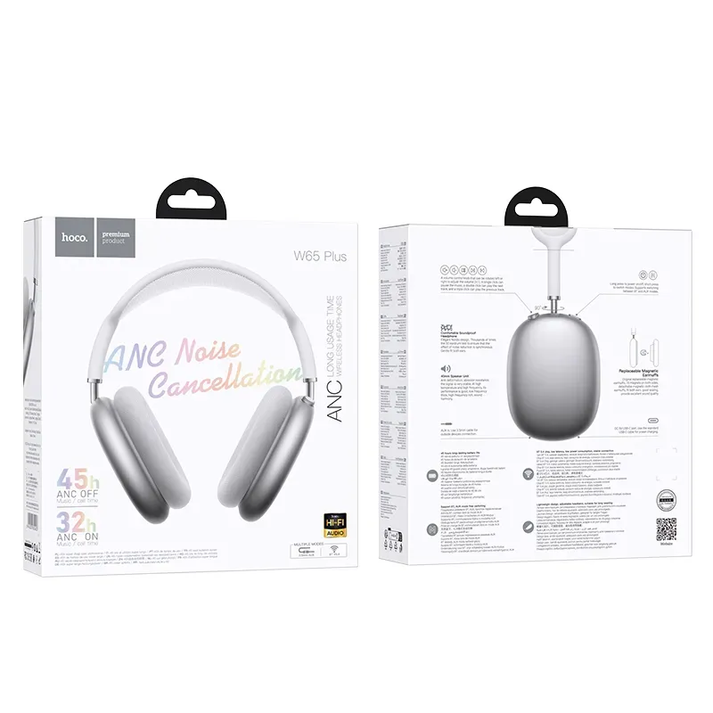 Hoco – Audífonos Bluetooth W65 Plus Happy