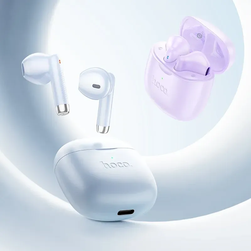 Hoco – Audífonos Inalámbricos EW201 Graceful – Bluetooth 5.4, Control Táctil