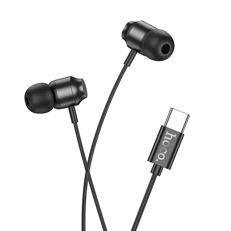 Hoco – Audífonos M122 Power Metal con Micrófono y Conector Type-C 