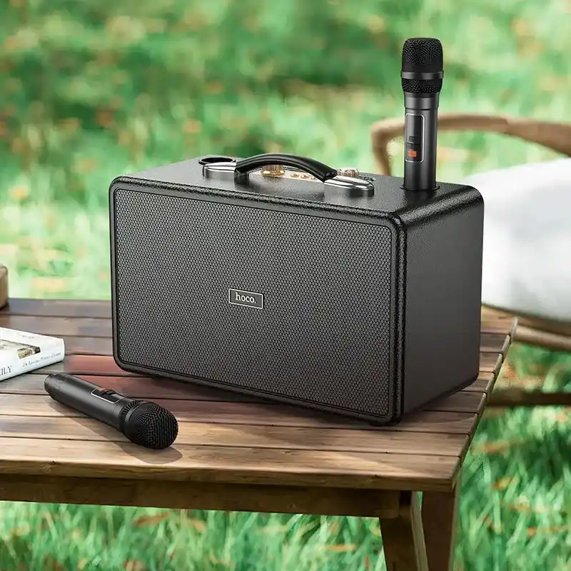 Hoco – Bocina Inalámbrica HA8 Ave 🔊 Bluetooth 5.4 | 35W | Micrófonos Dual