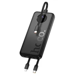 Hoco J132 – Energia bank de 10000 mAh con 3 cables y carga rápida