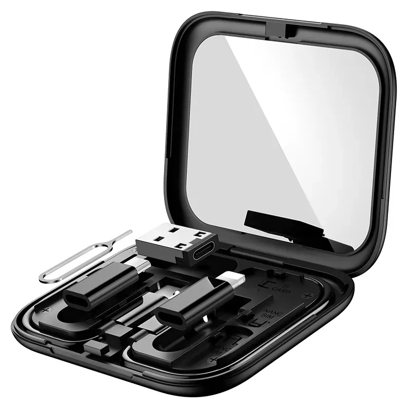 Hoco – Kit de Cables y Adaptadores U114 Treasure Box – Caja de Almacenamiento 