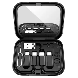 Hoco – Kit de Cables y Adaptadores U114 Treasure Box – Caja de Almacenamiento 