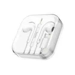 Hoco M1 – Max crystal earphones para iP con mic white
