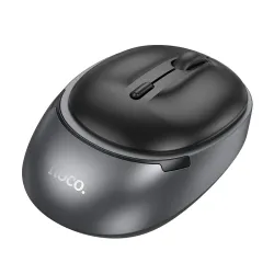 Hoco – Mouse Inalámbrico GM34 🖱️ Dual Mode 2.4G + Bluetooth 