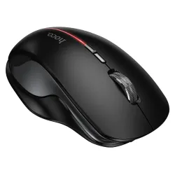 Hoco – Mouse Inalámbrico GM40 ⚡ RGB Recargable | Dual Mode 2.4G + Bluetooth 