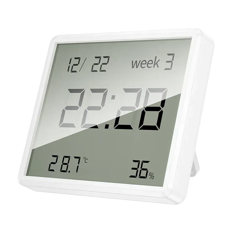 Hoco – Reloj Electrónico HX41 🕒 con Termómetro y Higrómetro para Interiores 