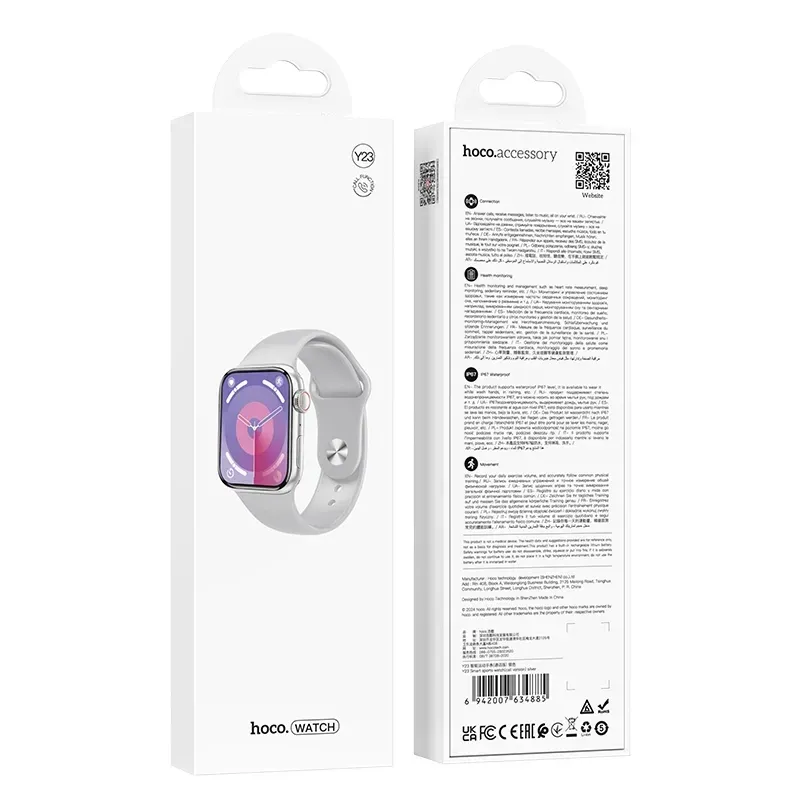 Hoco – Smartwatch Y23 – Reloj Deportivo Inteligente